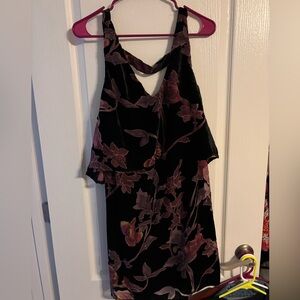 Floral Mauve Dress
